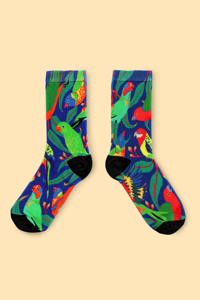 PARAKEET Socks  ~ NEW