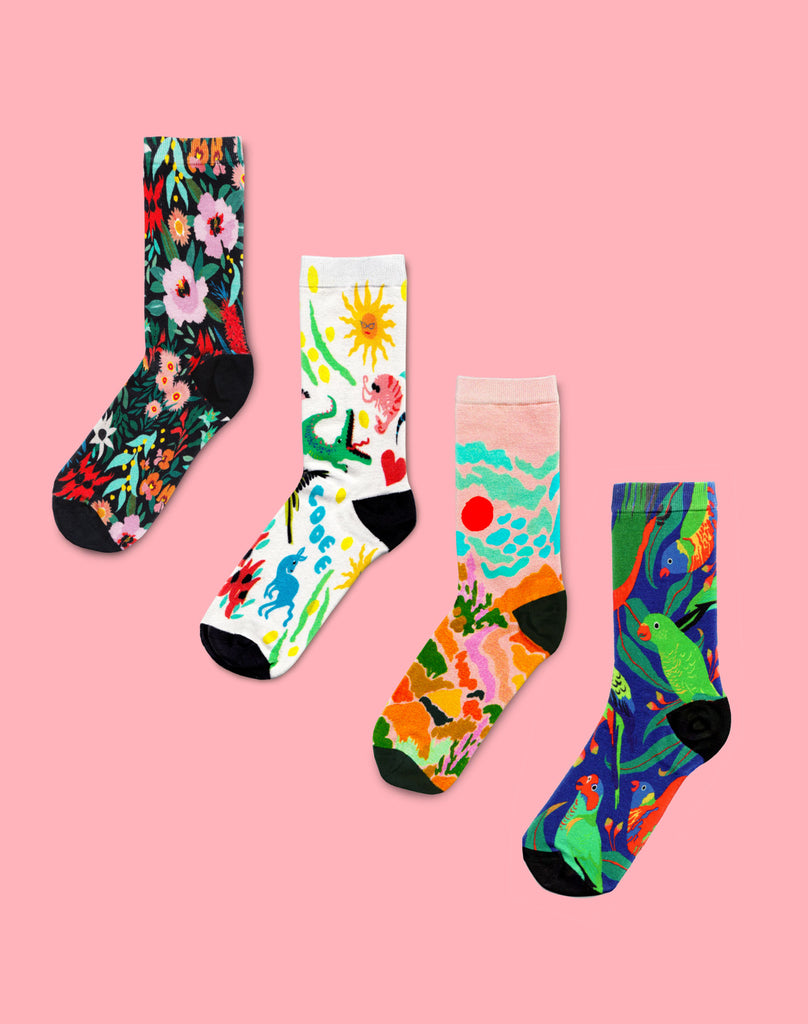 CHRISTMAS SPECIAL ~ Choose any 4 x pairs socks