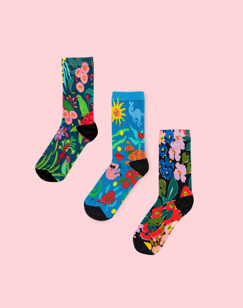 CHRISTMAS SPECIAL ~ Choose any 3 x pairs socks