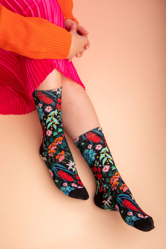 Flower Dance Socks